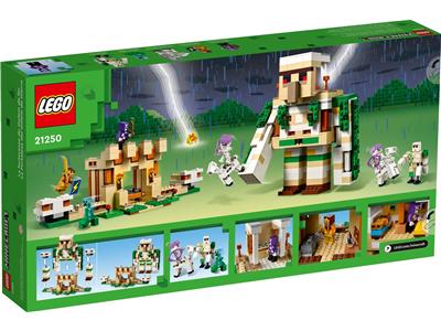 RETIRED-21250 LEGO Minecraft The Iron Golem Fortress/Brickheadz Bundle