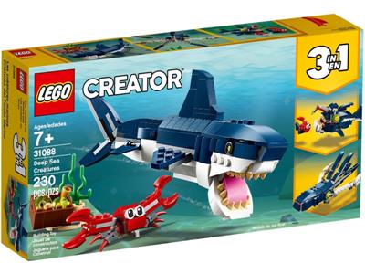 RETIRED-31088 LEGO Creator 3 in 1 Deep Sea Creatures