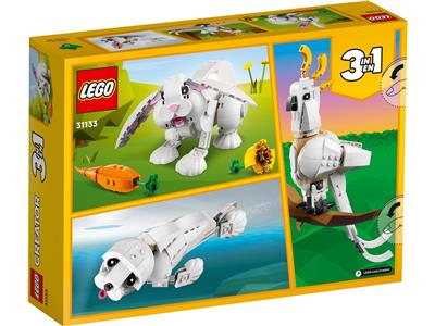 RETIRED-31133 LEGO Creator 3 in 1 White Rabbit