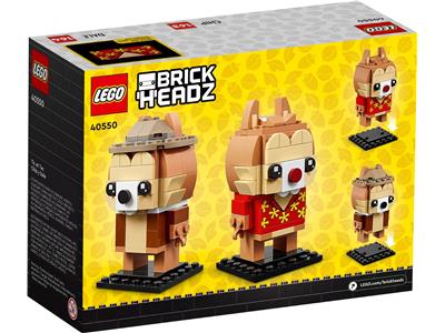 Retired-40550 LEGO BrickHeadz Disney Chip & Dale