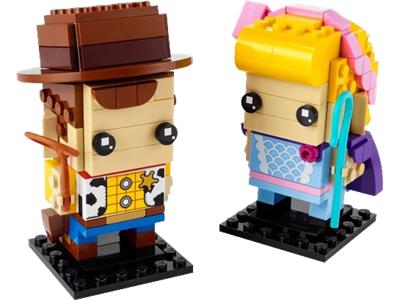 Retired-40553 BrickHeadz Disney Woody & Bo Peep