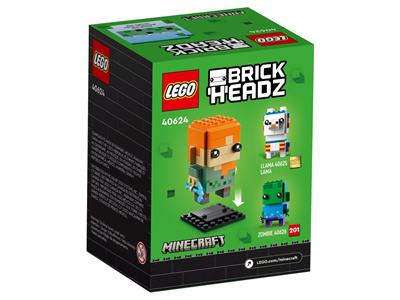Retired-40624 LEGO BrickHeadz Minecraft Alex