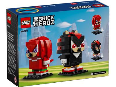 RETIRED-40672 LEGO BrickHeadz Sonic the Hedgehog Knuckles & Shadow