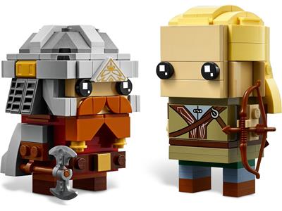 RETIRED-40751 BrickHeadz The Lord of the Rings Legolas & Gimli