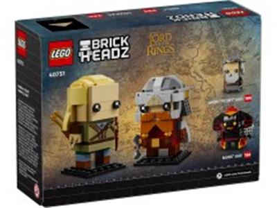 RETIRED-40751 BrickHeadz The Lord of the Rings Legolas & Gimli