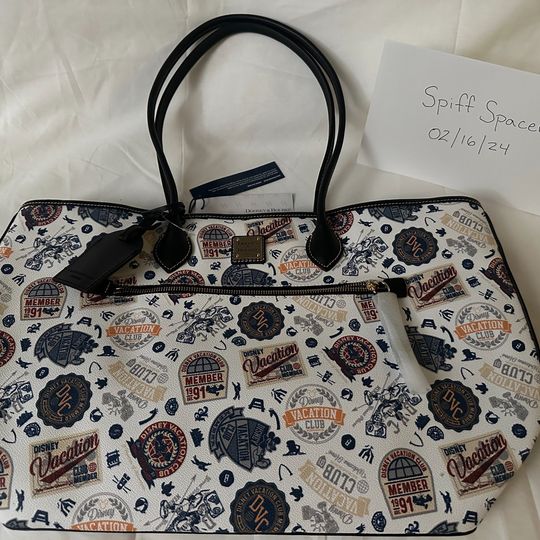 Disney Vacation Club DVC Dooney & Bourke Tote Bag Purse (2021)- New