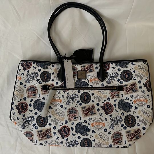 Disney Vacation Club DVC Dooney & Bourke Tote Bag Purse (2021)- New