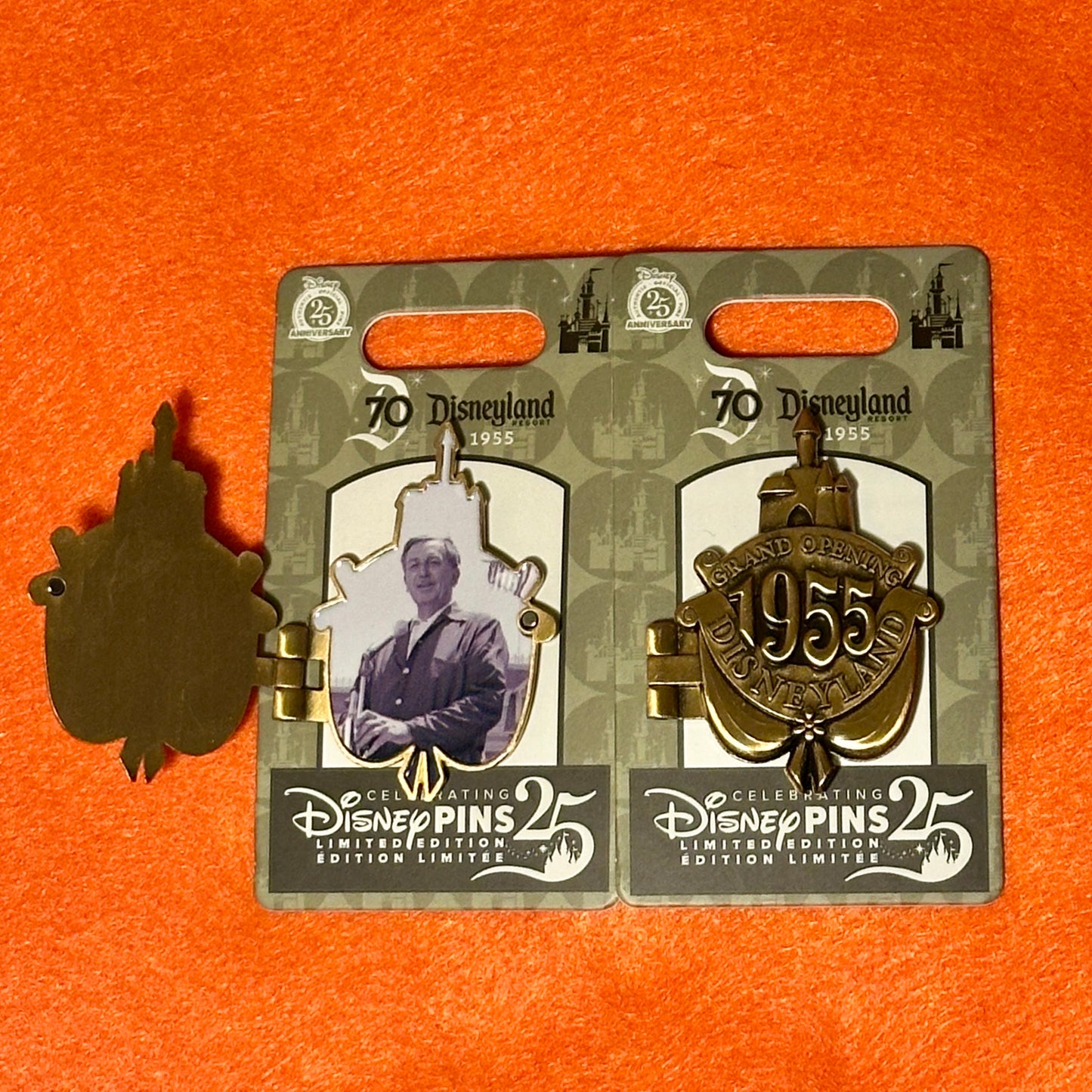 Limited Edition Disneyland Grand Opening 1955 Pin