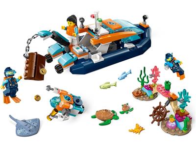 60377 LEGO City Arctic Explorer Diving Boat