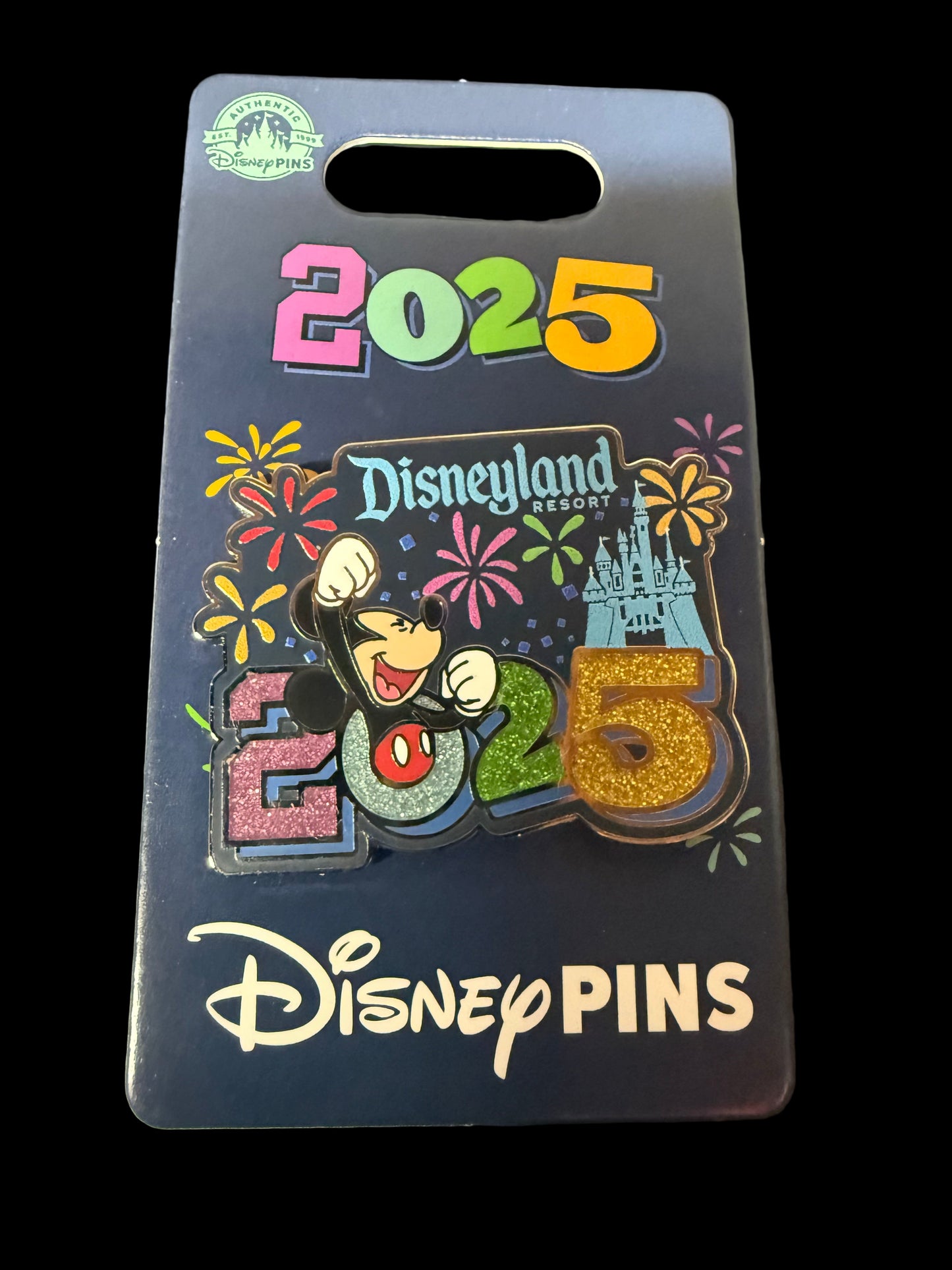 Disneyland Logo - 2025 Dated Year Pin