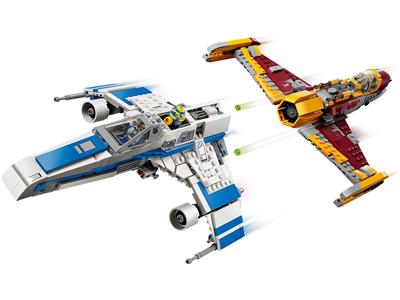 75364 LEGO Star Wars Ahsoka New Republic E-wing vs. Shin Hati's Starfighter