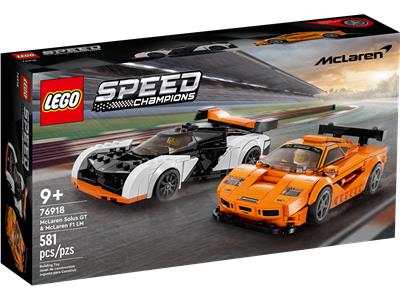 RETIRED-76918 LEGO Speed Champions McLaren Solus GT & McLaren F1 LM