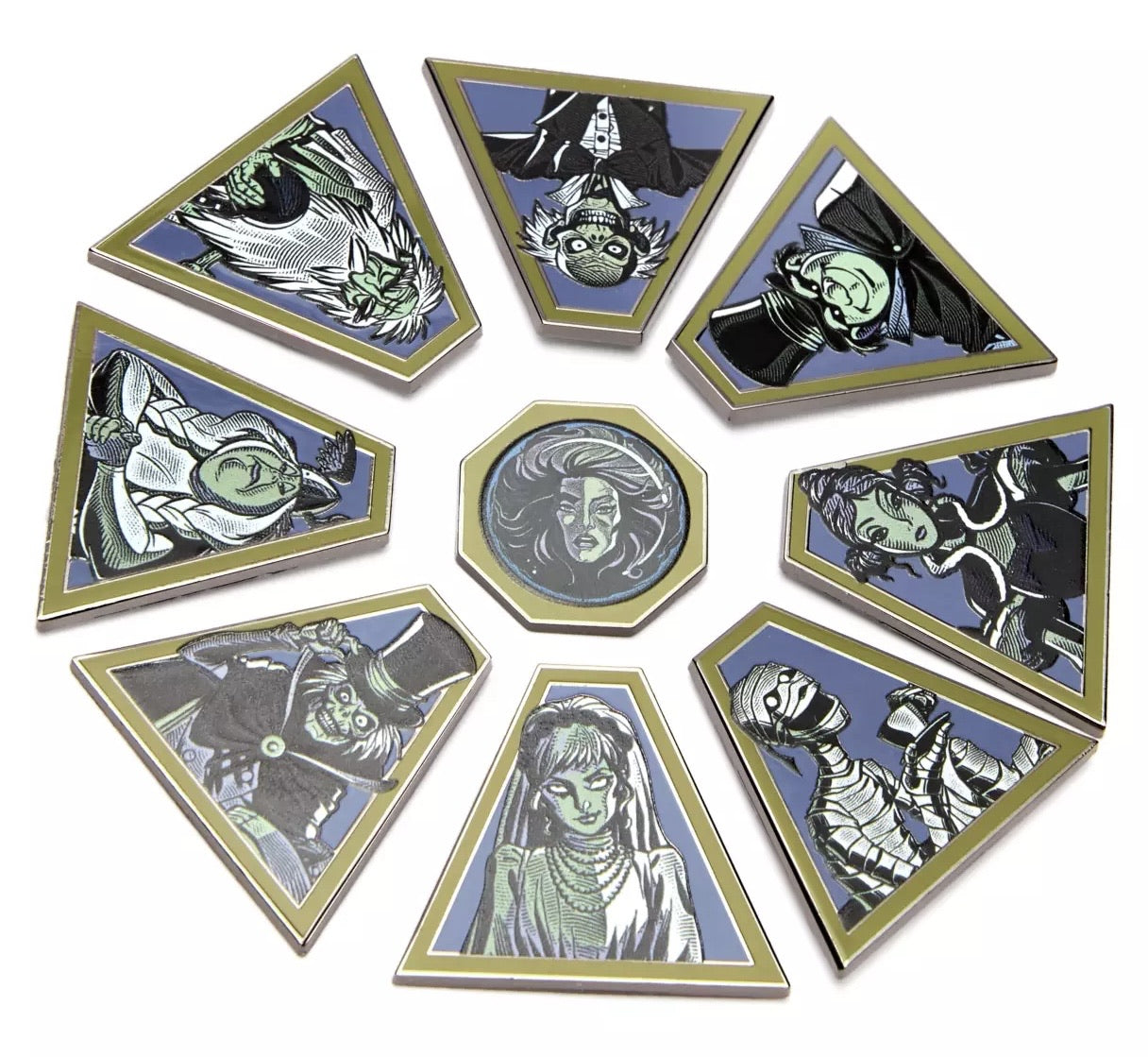The Haunted Mansion 2025 Mystery Pin Set