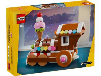 Retired LEGO 40777 Creator Celebration Series Gingerbread Train Ornament