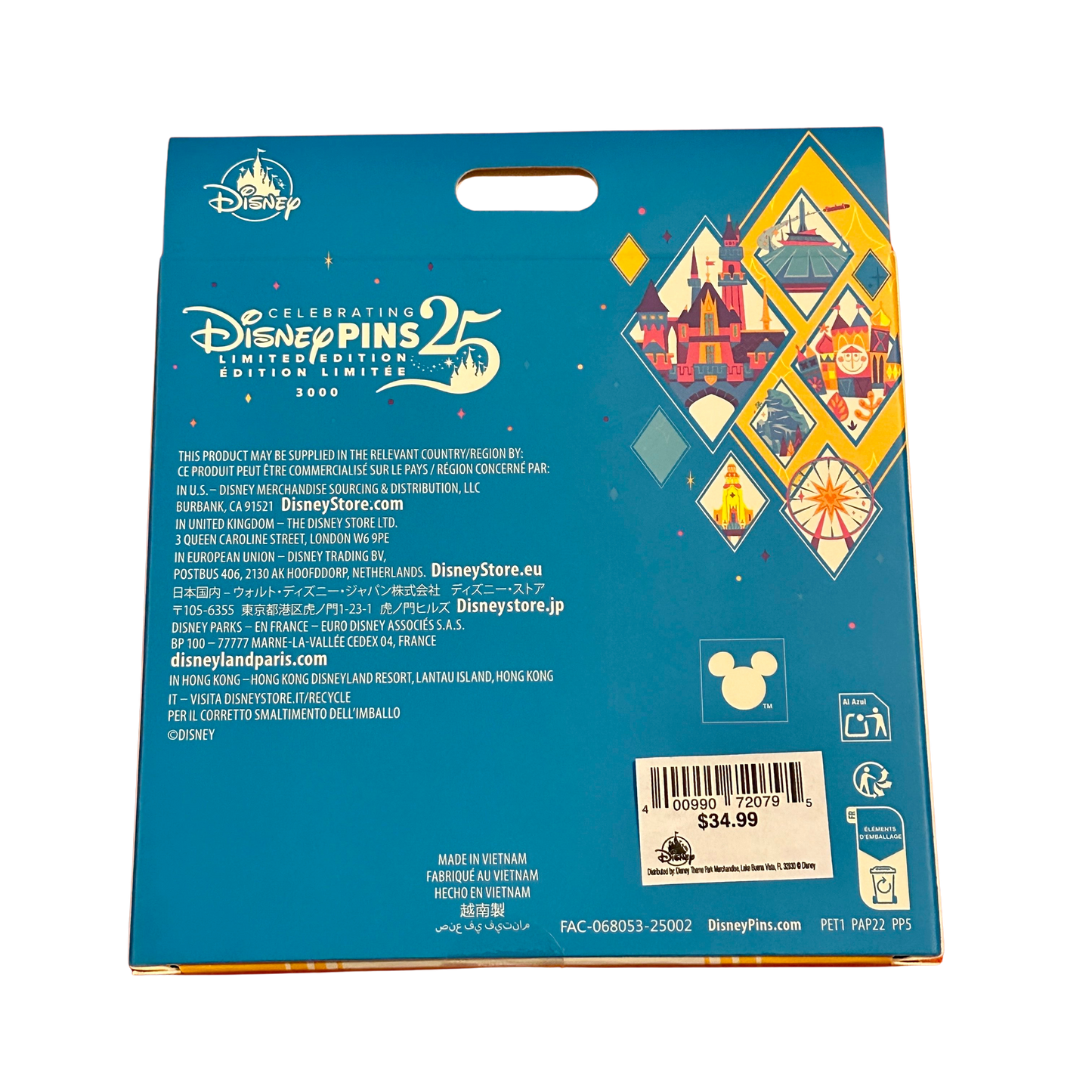 Disneyland 70th Quarterly Series 2 of 4: Mini Jumbo Aurora