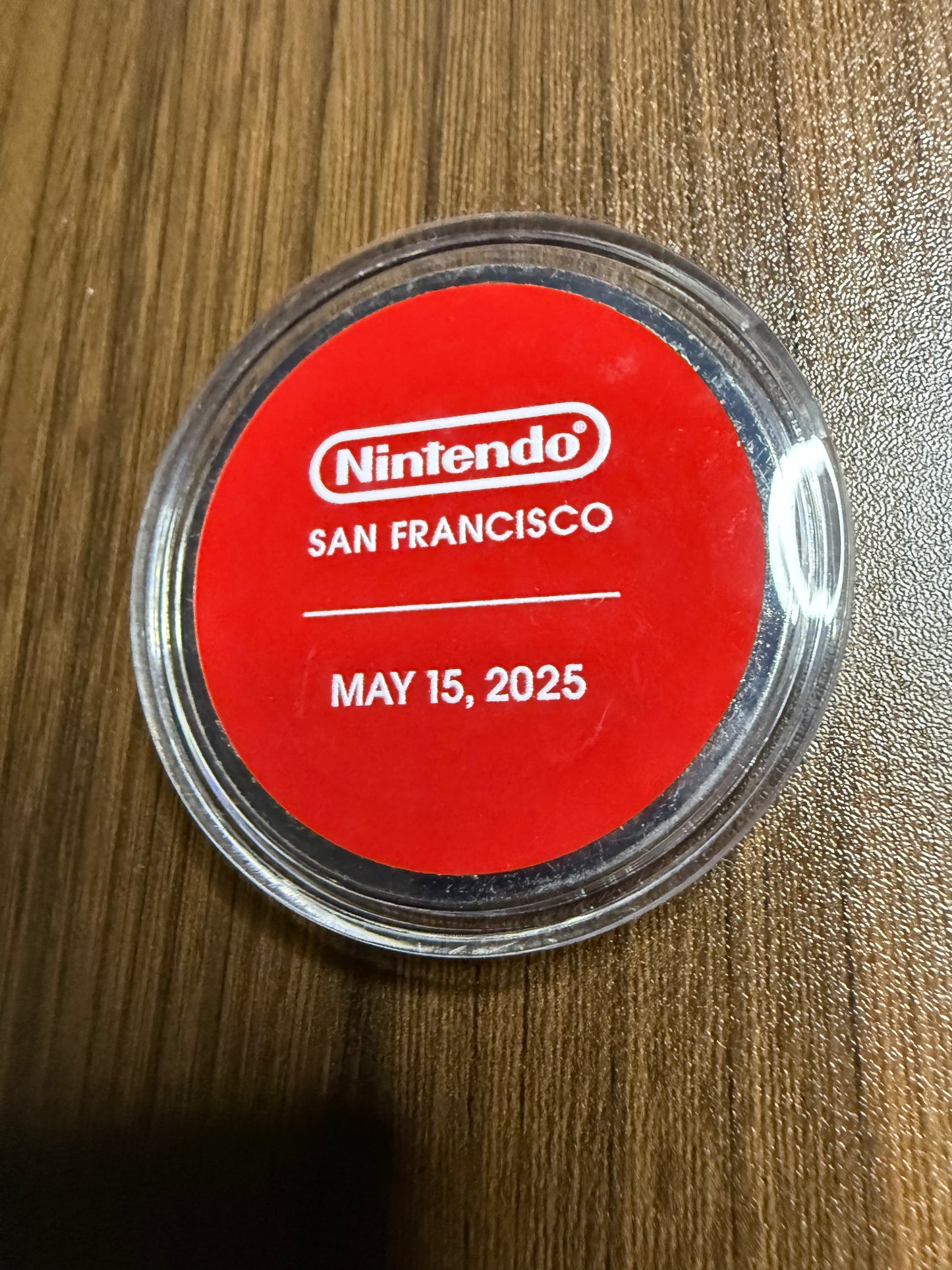 San Francisco Nintendo Store Grand Opening Collectible Coin - Splatoon Inkling