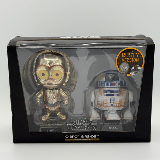 Hot Toys Cosbaby Star Wars C-3PO & R2D2 - Rusty Version