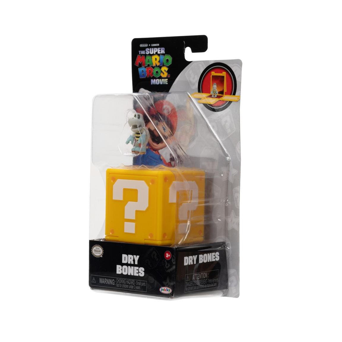 The Super Mario Bros. Movie Dry Bones Mini Figure