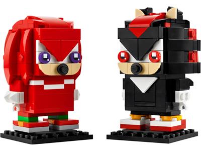 RETIRED-40672 LEGO BrickHeadz Sonic the Hedgehog Knuckles & Shadow