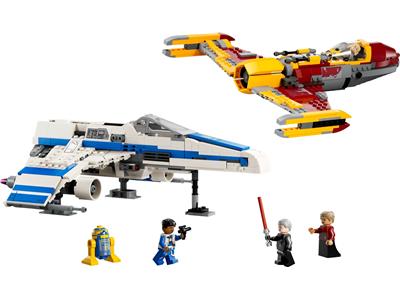 75364 LEGO Star Wars Ahsoka New Republic E-wing vs. Shin Hati's Starfighter