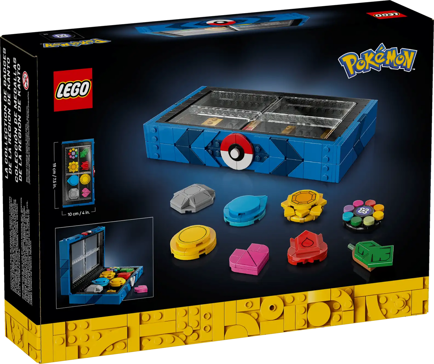 Presale- LEGO 40892 Pokémon Kanto Region Badge Collection