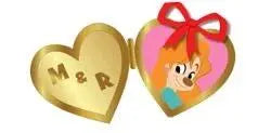 Disney Studio Store Hollywood - Love Lockets Series