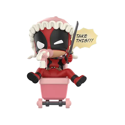 Pop Mart Marvel Deadpool Series Figures Blind Mystery Box