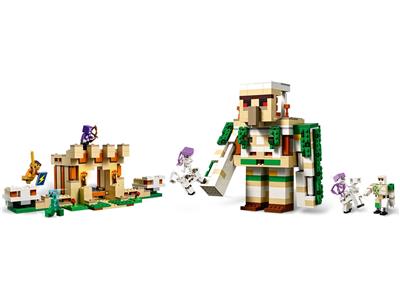 RETIRED-21250 LEGO Minecraft The Iron Golem Fortress/Brickheadz Bundle