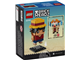 Retired LEGO 40799 BrickHeadz One Piece Monkey D. Luffy Figure