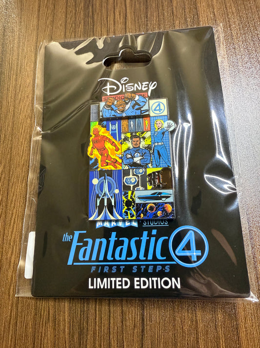 The Fantastic Four First Steps-Montage LE 400 Pin