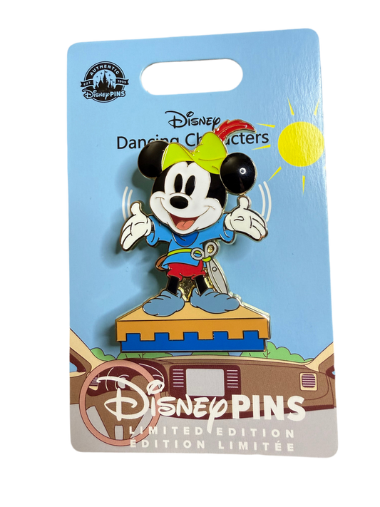 Limited Edition 4000 Mickey as The Brave Little Tailor Bobblehead Disney Dancing Characters Series