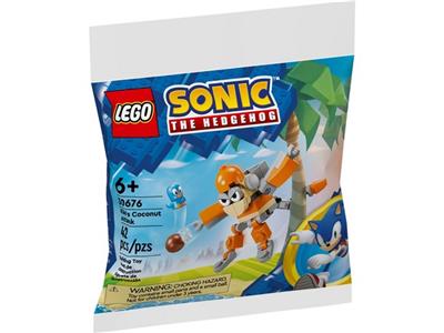 RETIRED-30676 LEGO Sonic the Hedgehog Kiki's Coconut Attack - Polybag