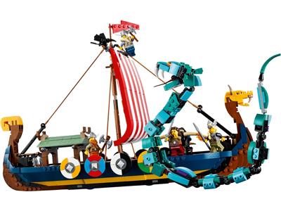 31132 LEGO Creator 3 in 1 Viking Ship and the Midgard Serpent