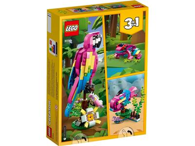 RETIRED-31144 LEGO Creator 3 in 1 Exotic Pink Parrot