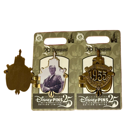 Limited Edition Disneyland Grand Opening 1955 Pin