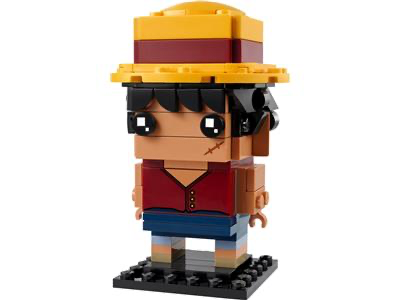 Retired LEGO 40799 BrickHeadz One Piece Monkey D. Luffy Figure