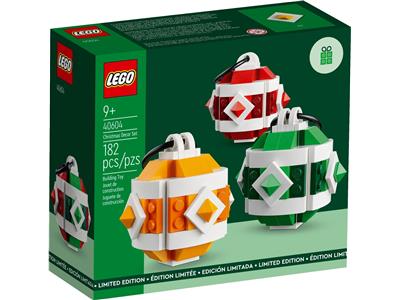 Retired-40604 LEGO Christmas Decor Set