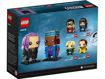 RETIRED-40618 LEGO BrickHeadz Wizarding World Kingsley Shacklebolt & Nymphadora Tonks