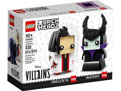 40620 LEGO BrickHeadz Disney Cruella & Maleficent