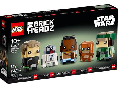 Retired-40623 BrickHeadz Star Wars Battle of Endor Heroes