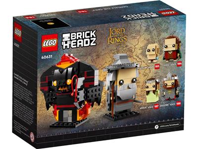 RETIRED-40631 LEGO BrickHeadz The Lord of the Rings Gandalf the Grey and Balrog