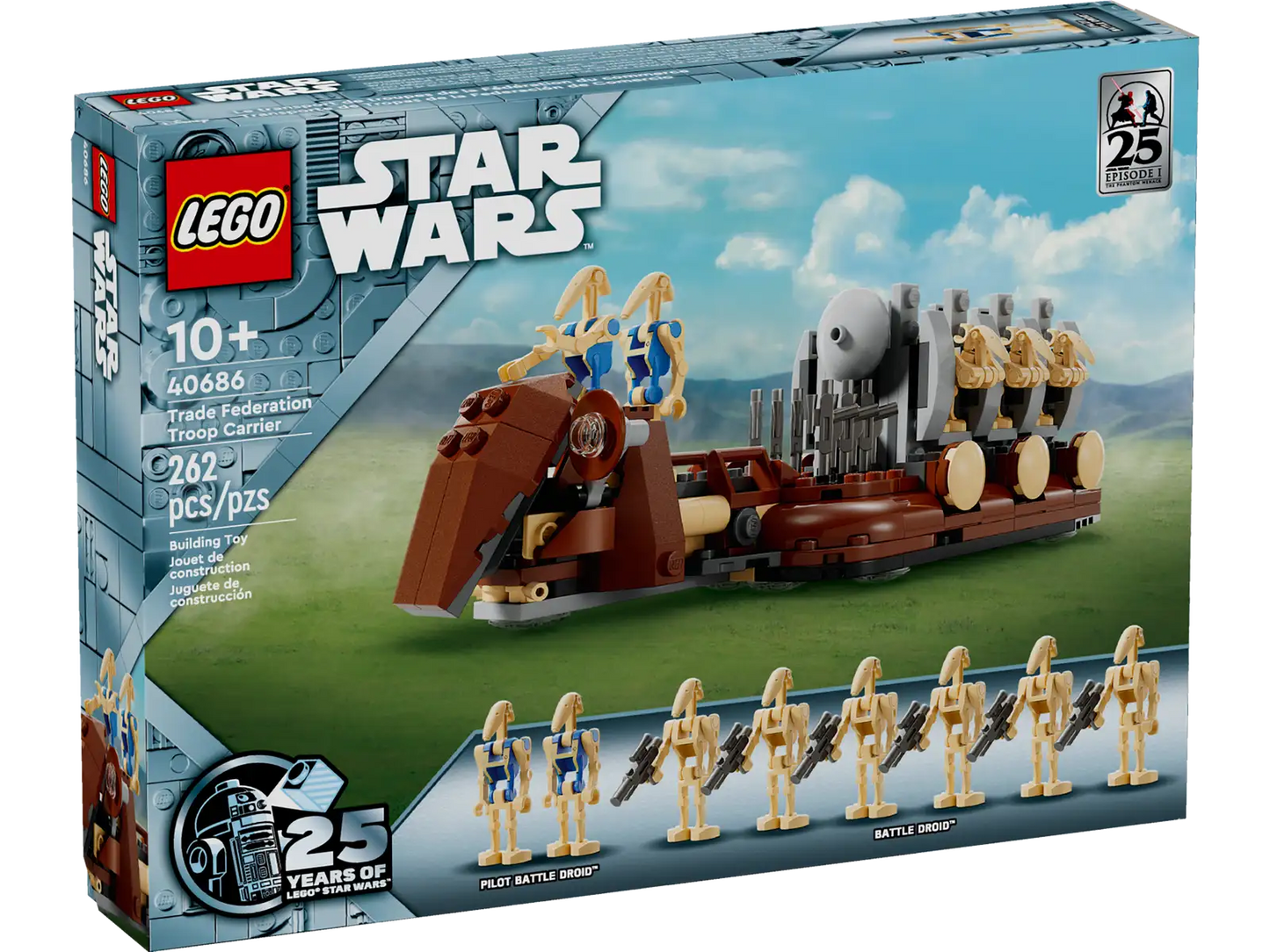 RETIRED-40686 LEGO Star Wars Trade Federation Troop Carrier Bundle