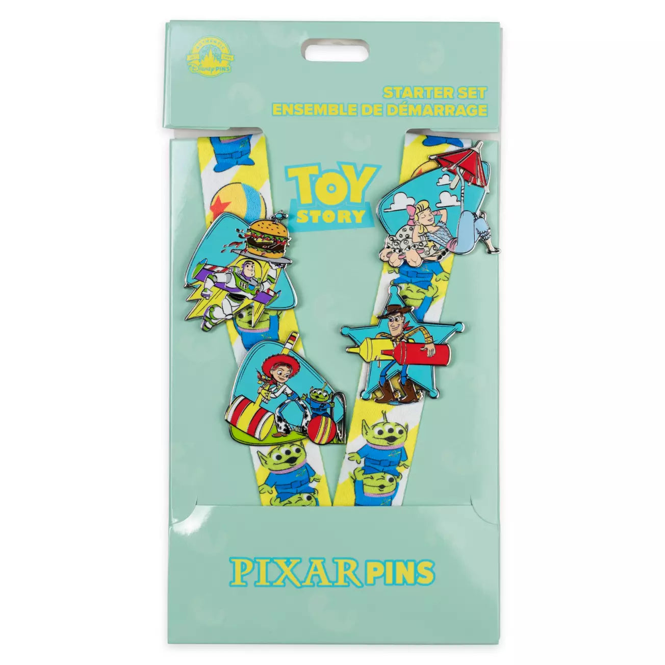 Toy Story Lanyard and Pins Starter Set