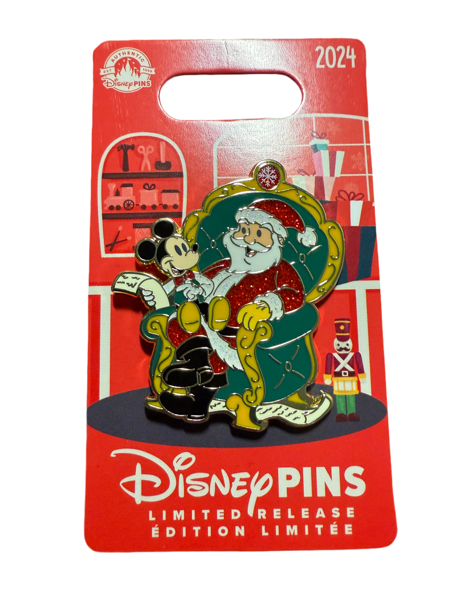 Mickey on Santa’s Lap
Christmas 2024 Limited Release