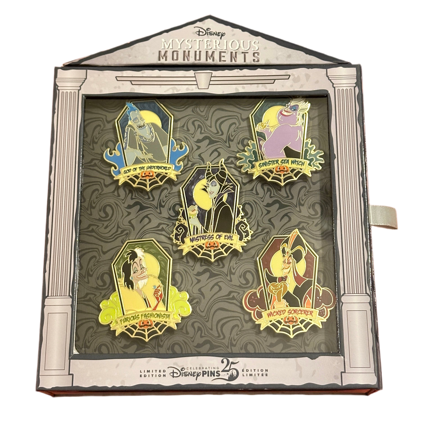 Mysterious Moments: 5 Pin Villain Box Set SPF1