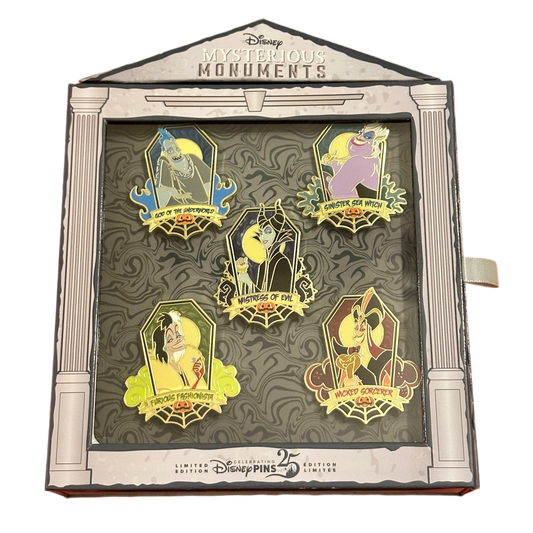 Mysterious Moments: 5 Pin Villain Box Set SPF1