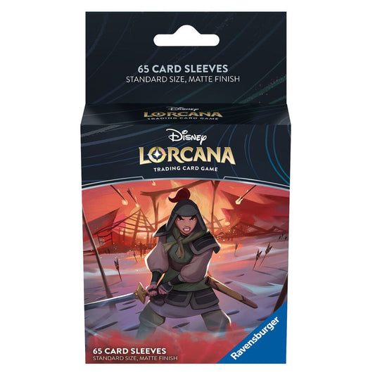 Disney Lorcana Card Sleeves - Mulan (65-Pack) - Ravensburger Card Sleeves (RCS)