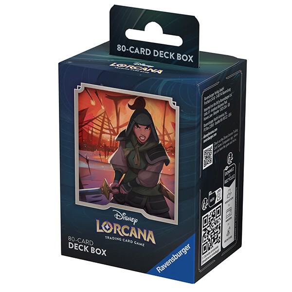 Disney Lorcana Deck Box - Mulan - Ravensburger Deck Boxes (RDB)