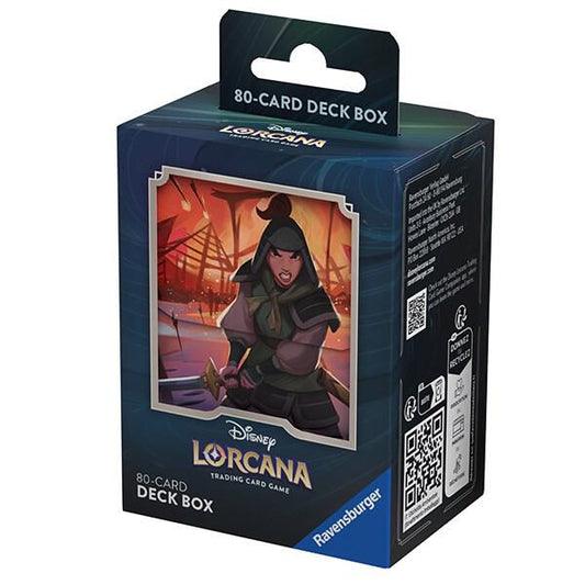 Disney Lorcana Deck Box - Mulan - Ravensburger Deck Boxes (RDB)