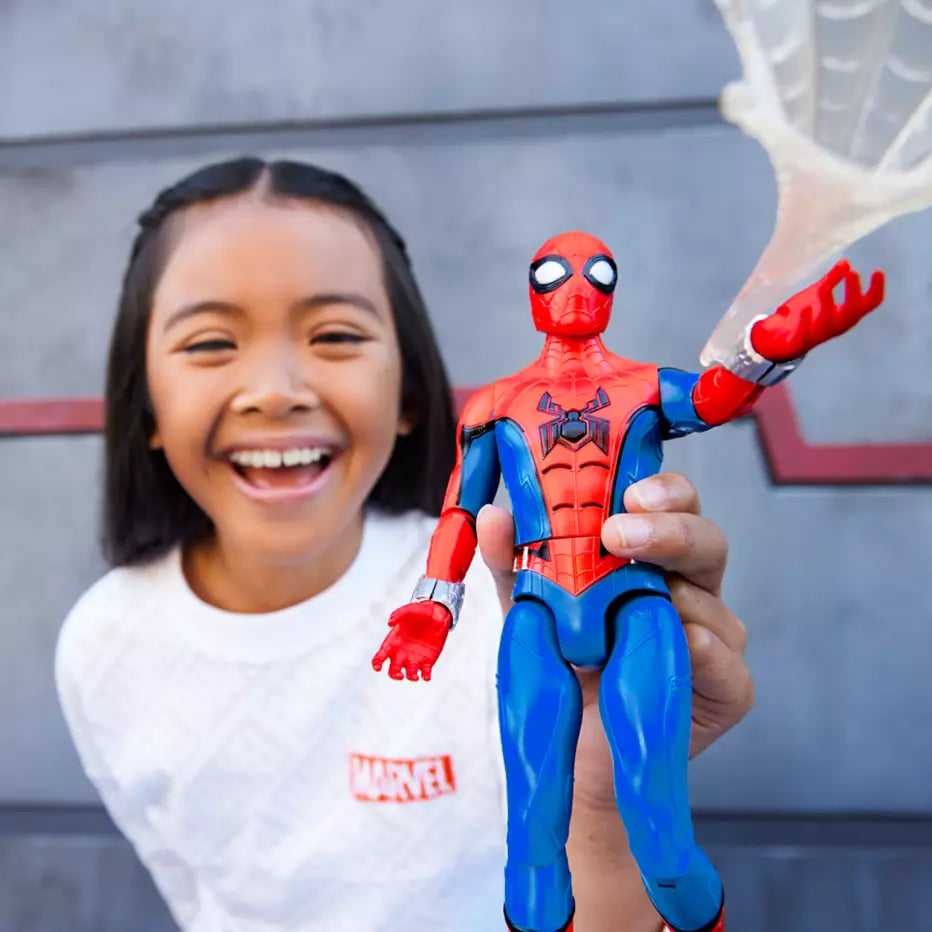 Marvel: Power Icons - Spider-Man 10" inch talking action figure **Brand New**